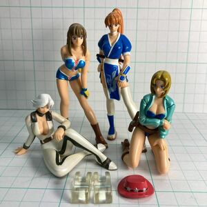  Dead or Alive . charcoal other beautiful young lady grappling series figure gashapon 