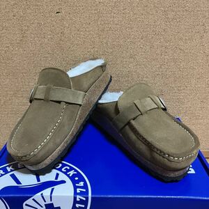 ビルケンシュトック BIRKENSTOCK バックリー スエード シャーリング [1018127] Buckley Suede Shearling 23.0cm 送料込み