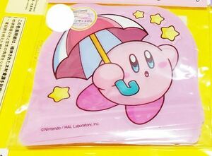 未開封品　5枚入り 星のカービィ KIRBY 任天堂 HAL研 130mm ジップバッグ ダイカット フィルムチャック袋 収納袋 カード収納可能 カービィ