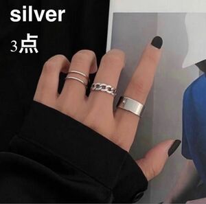指輪 リング　レディース　メンズ　シルバー　silver 韓国　シルバーリング