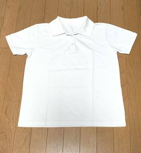 白 ポロシャツ M 未使用品 メール便無料 三喜