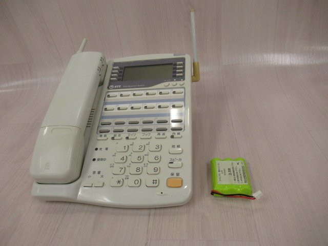 NTT MBS-12LCCLTEL-(2)+新品電池パック付☆複数台入札OK