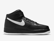 NIKE AIR FORCE 1 MID '07 DV0806-001 エア フォース ミッド 黒×白 US9_画像3