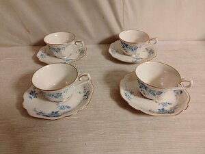 カップ＆ソーサー4セット　Noritake