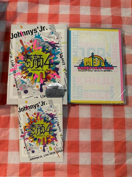 素顔4 ジャニーズJr.盤 関ジュ 夢のアイランド2020 あけおめ