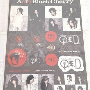 Acid Black Cherry ステッカー 2009 tour QED yasu ABC シール 林保徳