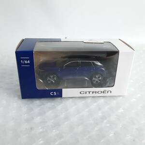 新品 シトロエン CITROEN C5X NOREV ノレブ ミニカー 1/64 未開封 正規 非売品 ディーラー トミカ ブルー マグネティック