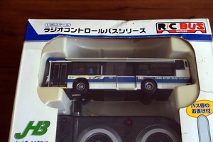 京商 RCバス ジェイアール北海道バス 日野ブルーリボンシティ R/C BUS 27MHz kyosho 1/80 HOスケール