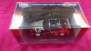 ＭＩ368　中古品エブロ 1/43 TOYOTA トヨタ エクリプス ADVAN スープラ JGTC 2004 #25