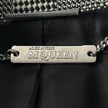 Alexander McQueen プリンスオブウェールズジャケット レディース テーラードジャケット_画像8