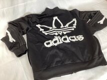 【中古品】希少　入手困難　adidas アディダス ジェレミースコット ボーン柄 ジャージ/黒/XL_画像2