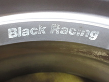 希少!!　程度良好!!　BLACK RACING　ブラックレーシング　16インチ　16X7J+45　5H-114.3　ハブ径約73ｍｍ　4本セット_画像6