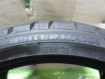 中古スタッドレスタイヤ　255/35R19　ダンロップ　WINTER MAXX WM01　8ｍｍ　2019年式　2本セット_画像5