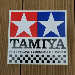 【希少】タミヤ　TAMIYA　ロゴマークステッカー　240mm×220mm