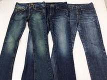 FS-895　【＃　デニムジーンズパンツ　おまとめセット　GAP・SLY・Lee・SOMETIHNG等　サイズS~L　大量２０着　】☆大量☆古着☆福袋_画像2