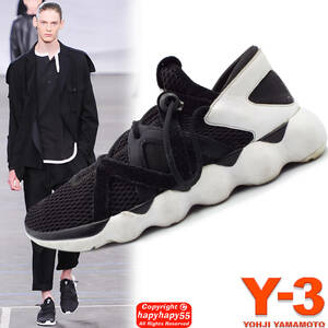 希少■Y-3 KYUJO LOW スニーカー 定価4.9万◆ワイスリー ヨウジヤマモト アディダス Yohji Yamamoto adidas GroundY グランドワイ S'yte