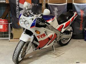 (茨城より)SP忠男コンバットマフラー 19976M S62年 2RG YAMAHA ヤマハ FZR1000 UK仕様 ストロボカラー 5バルブ 【始動動画有り】