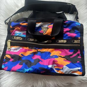 レスポートサック　ジョイリッチ　ショルダーバッグ　ミニ　迷彩 LeSportsac 2way