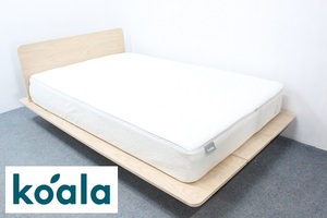 [1 capital 3 prefecture postage cheap ]New koala mattress BREEZE( light yellow color ) semi-double koala sleep mattress only bed frame none low repulsion regular price 14 ten thousand used 