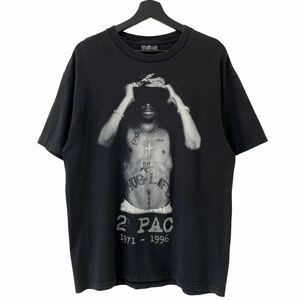 ■激レア■00s 2pac 追悼 Tシャツ L XL raptee raptees jerry lorenzo モノクロ 90s ビンテージ