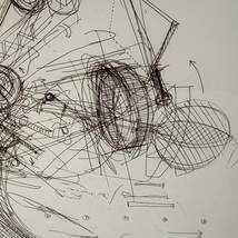 1真作ジャン ティンゲリーJean Tinguelyカオス1970銅エッチング版画サイン直筆エディション希少コレクターCHEスイス貴重セゾン現代 美術館_画像6