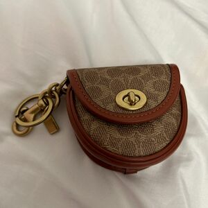 coach AirPodsケース 小物ケース コーチ キーホルダー