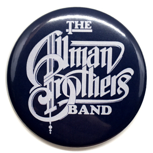 デカ缶バッジ 58mm The Allman Brothers Band LOGO オールマンブラザーズバンド