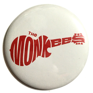 デカ缶バッジ 58mm The Monkees モンキーズ ロゴ Power Pop Timers 忌野清志郎