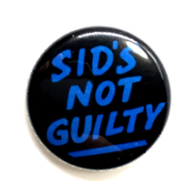 25mm 缶バッジ SID 's Not Guilty Sex Ppistols セックスピストルズ Sid Vicious Punk _画像1