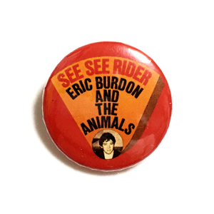 缶バッジ 25mm Eric Burdon Animals アニマルズ See See Rider 60's R&B Power Pop Mods モッズ Punk パンク パワーポップ