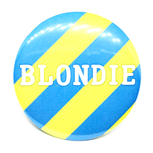 デカ缶バッジ 5.7cm BLONDIE ブロンディ Deborah Harry デボラハリー New Wave Power Pop パワーポップ