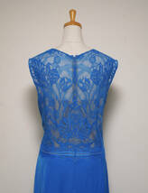 TADASHI SHOJI　タダシショージ　BLUE　ロングフォーマルドレス　３XL_画像6