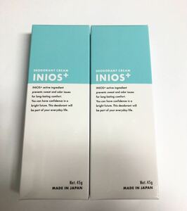 INIOS+ イニオスプラス デオドラントクリーム MⅡ 45g 2箱