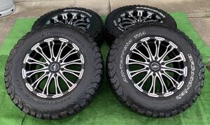 LOXARNY BATTLESHIP 18インチホイール& LT 255/70R18 117/114S BFグッドリッチ All-Terrain T/Aタイヤ4本セット★ 231002