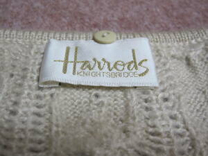 Harrods のフォックスファージャケットカーディガン