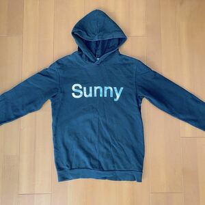 USED【THE　SHOP　TK★POP可愛いパーカー（150）★黒/ブラック】送料230円　sunny　お得に秋冬準備♪ワールド　綿100％