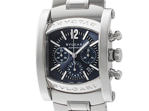  BVLGARY a show ma chronograph AA44SCH finish settled box * written guarantee attaching 