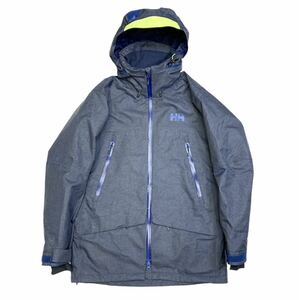 極美品！定価5.5万円 HELLY HANSEN ヘリーハンセン HSE11750 ガンビクファラオジャケット 高機能ヘリーテック マウンテンパーカー 紺/M 