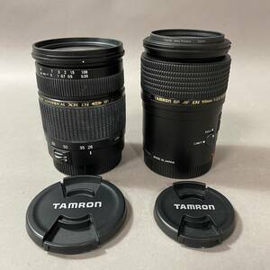 RS133 TAMRON SP レンズ 2点まとめ AF ASPHERICAL XR Di LD 28-75mm 1:2.8 MACRO φ67 90mm 1:2.8 MACRO φ55 タムロン カメラ パーツ 撮影