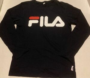 FILA 長袖カットソー 150サイズ 紺色