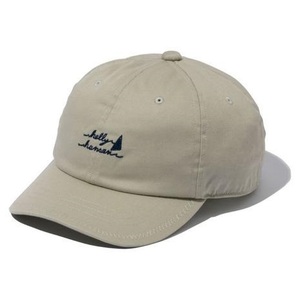 ● Хельри Хансен логотип Sail Cap Beige Бесплатный 57-59 Шляпа треккинг хлопчатобумаж