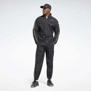  Reebok Reebok тренировка трубчатая обводка to Lux -tsuTraining Essentials Piping Track Suit GS9309 черный L размер 