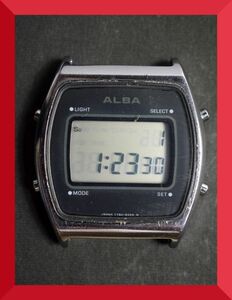 セイコー SEIKO アルバ ALBA デジタル Y780-5040 男性用 メンズ 腕時計 V985 ジャンク 稼働品