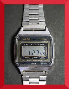 セイコー SEIKO アルバ ALBA デジタル W401-5050 男性用 メンズ 腕時計 W29 ジャンク 稼働品