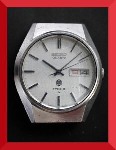 セイコー SEIKO タイプ TYPE2 クォーツ 3針 デイデイト 4623-8000 男性用 メンズ 腕時計 W61 稼働品