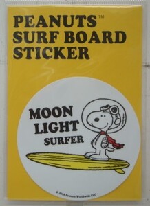 新品SNOOPY PEANUTS SURF BOARD STICKER（スヌーピーサーフボードステッカー） SNP-19003