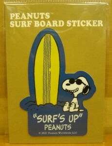 新品SNOOPY PEANUTS SURF BOARD STICKER（スヌーピーサーフボードステッカー） SNP- 21012