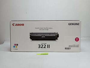 A-357[ новый товар * коробка царапина есть ] Canon CANON GENUINE 322Ⅱ пурпурный Laser картридж оригинальный 2019 год производство 