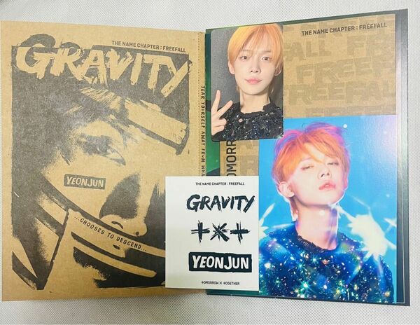 TXT FREEFALL GRAVITY ヨンジュンver. 