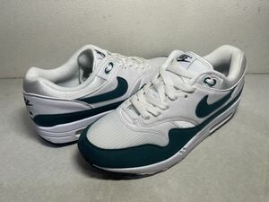 NIKE AIR MAX 1 エア マックス 1 BY YOU WHT x GREEN US9 USED 美品